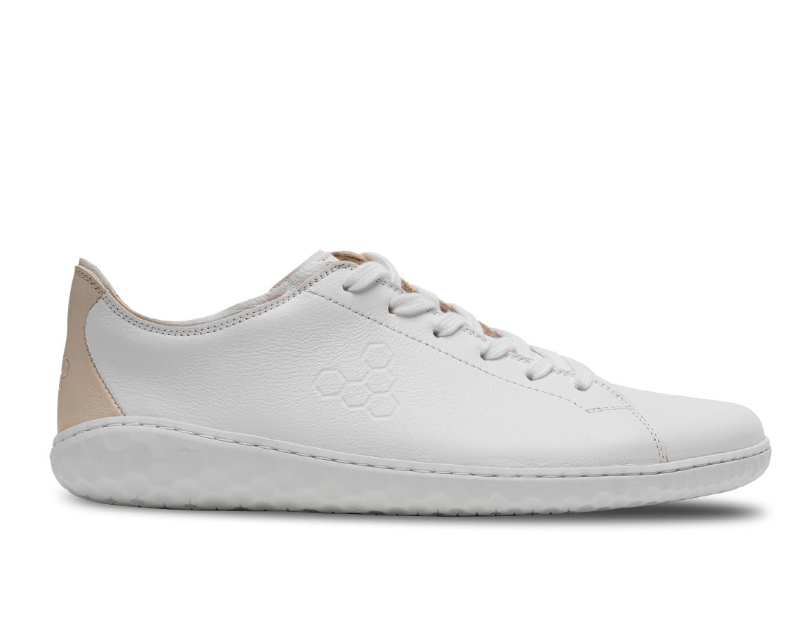 GEO COURT III WOMENS OFF WHITE PINK - Vivobarefoot