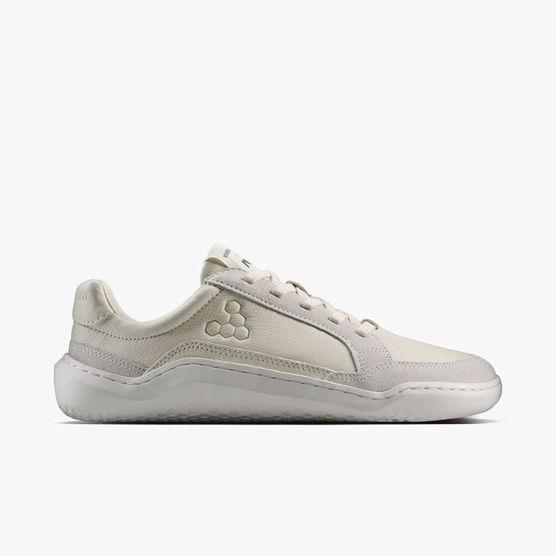 GOBI II SNEAKER LEATHER MENS LIMESTONE - Vivobarefoot