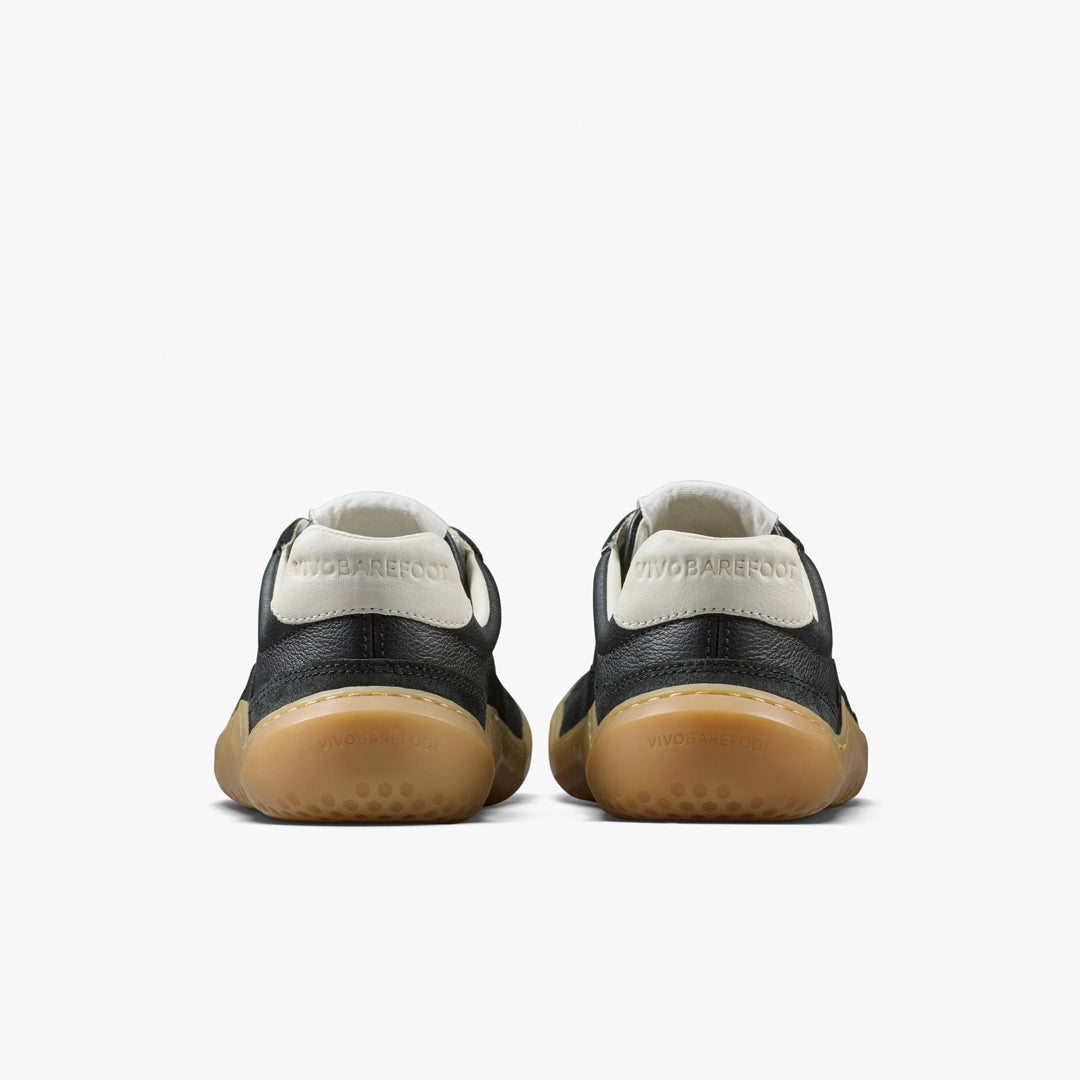 GOBI II SNEAKER LEATHER MENS OBSIDIAN - Vivobarefoot