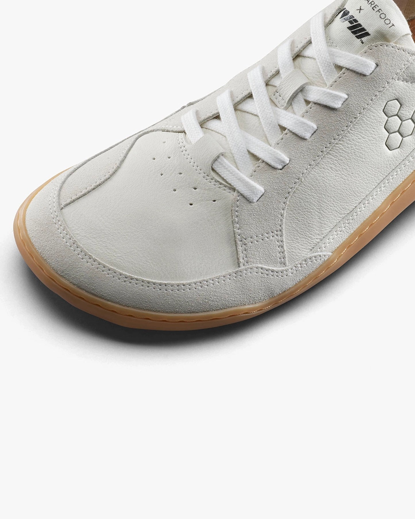 GOBI II SNEAKER PREMIUM LEATHER WOMENS LIMESTONE DUSTY GREEN - Vivobarefoot