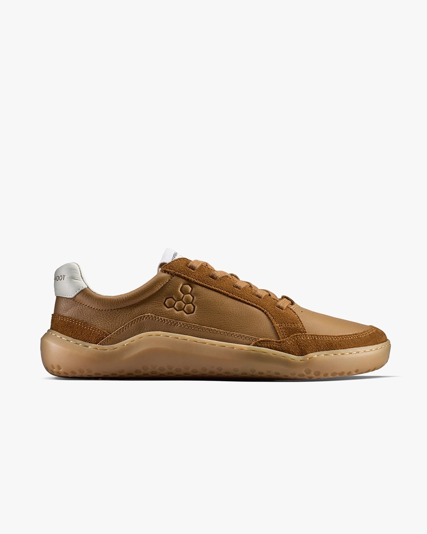 GOBI II SNEAKER PREMIUM LEATHER WOMENS TAN - Vivobarefoot
