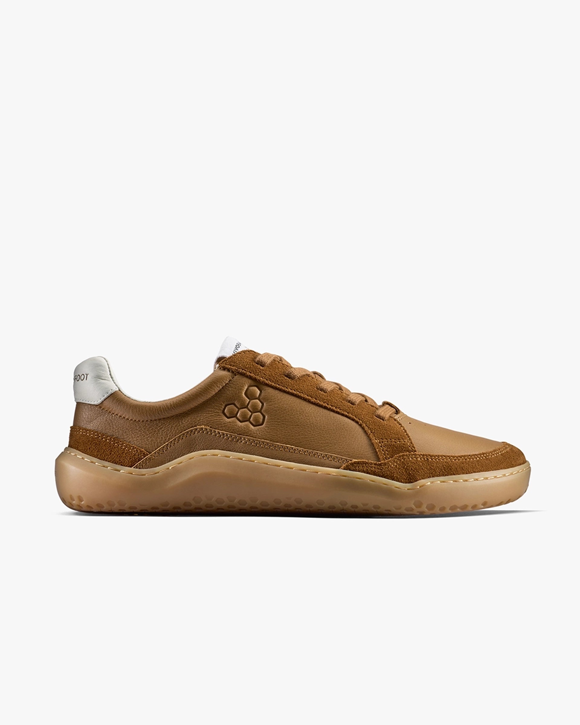 GOBI II SNEAKER PREMIUM LEATHER WOMENS TAN - Vivobarefoot