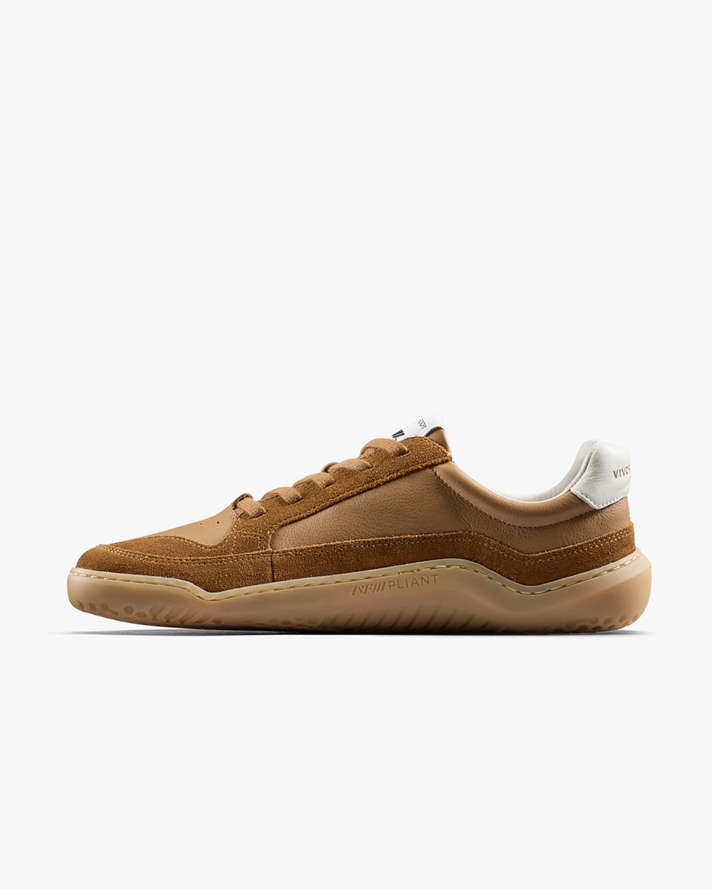 GOBI II SNEAKER PREMIUM LEATHER WOMENS TAN - Vivobarefoot