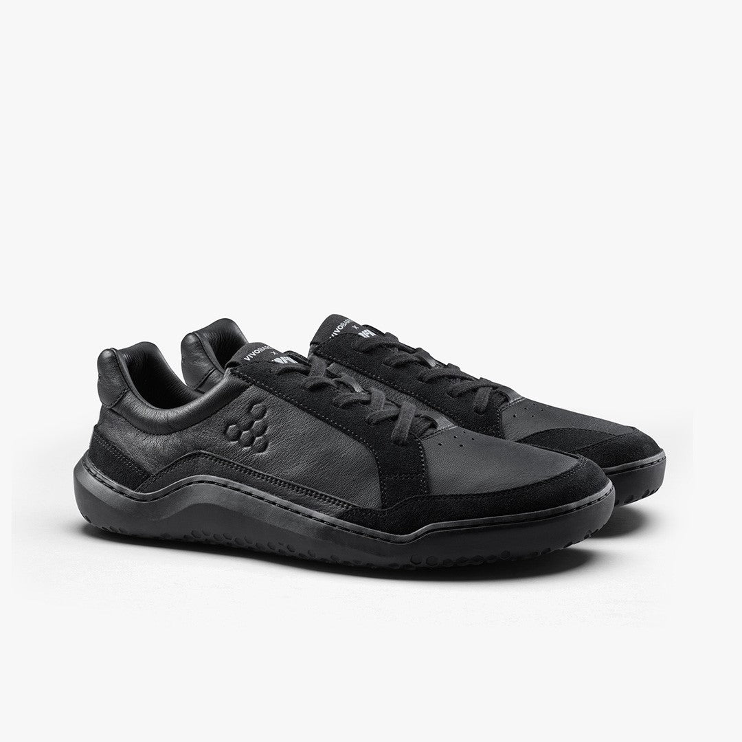 GOBI II SNEAKER PREMIUM
LEATHER  MENS TRIPLE OBSIDIAN - Vivobarefoot