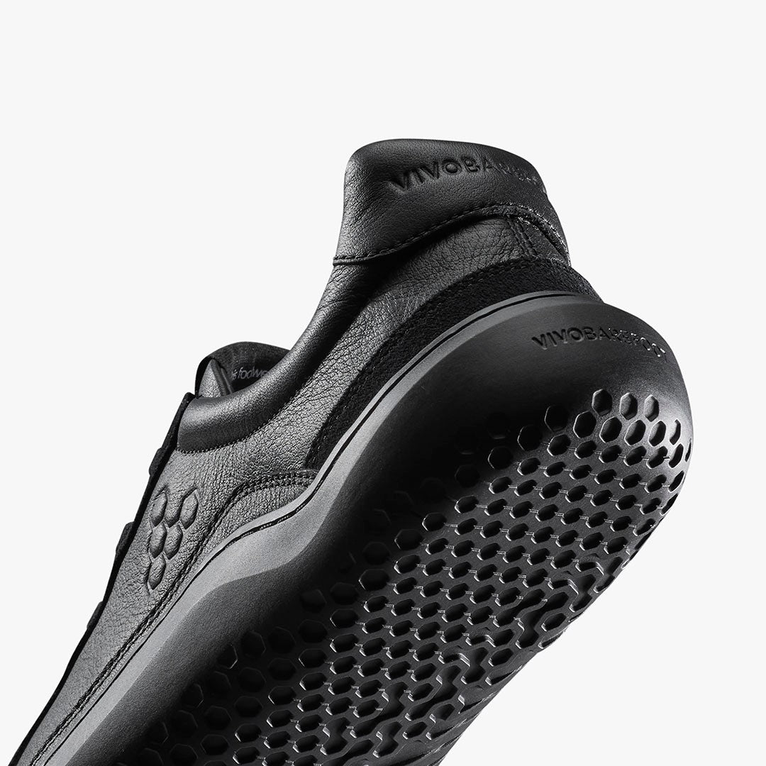 GOBI II SNEAKER PREMIUM
LEATHER  MENS TRIPLE OBSIDIAN - Vivobarefoot