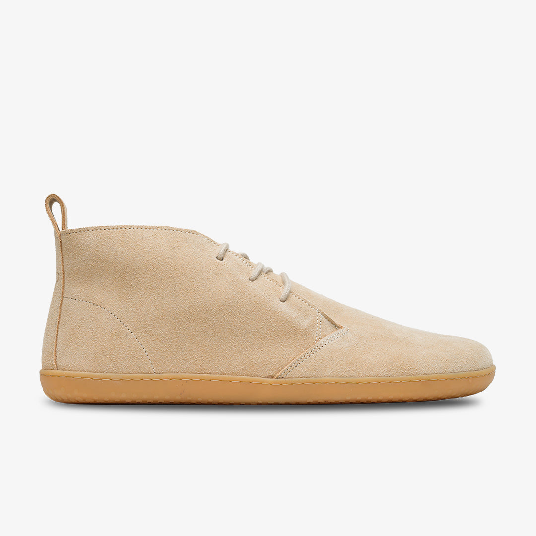 GOBI III SUEDE MENS NATURAL - Vivobarefoot