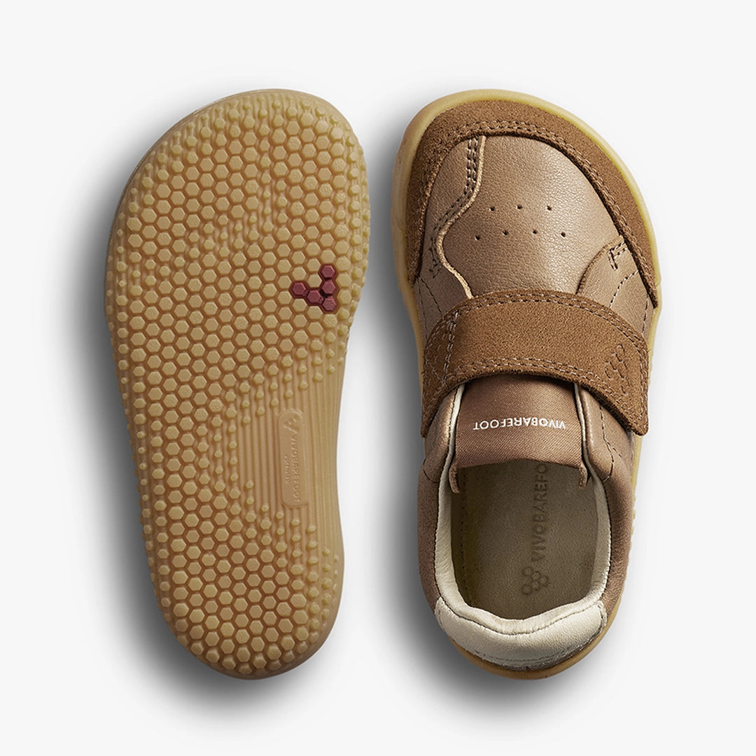 GOBI SNEAKER TODDLERS ACORN - Vivobarefoot