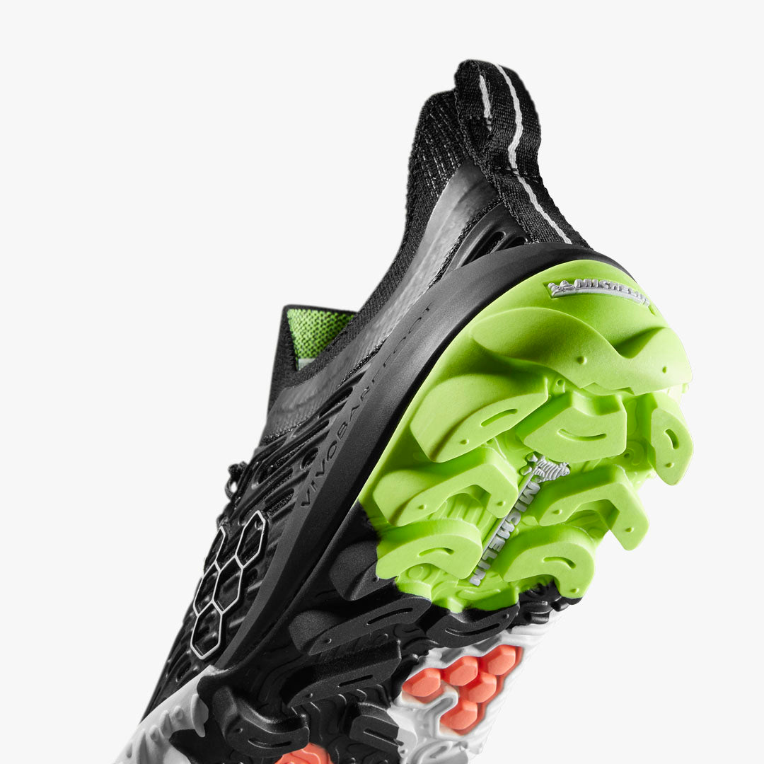 HYDRA ESC MENS OBSIDIAN/LEMON ZEST - Vivobarefoot