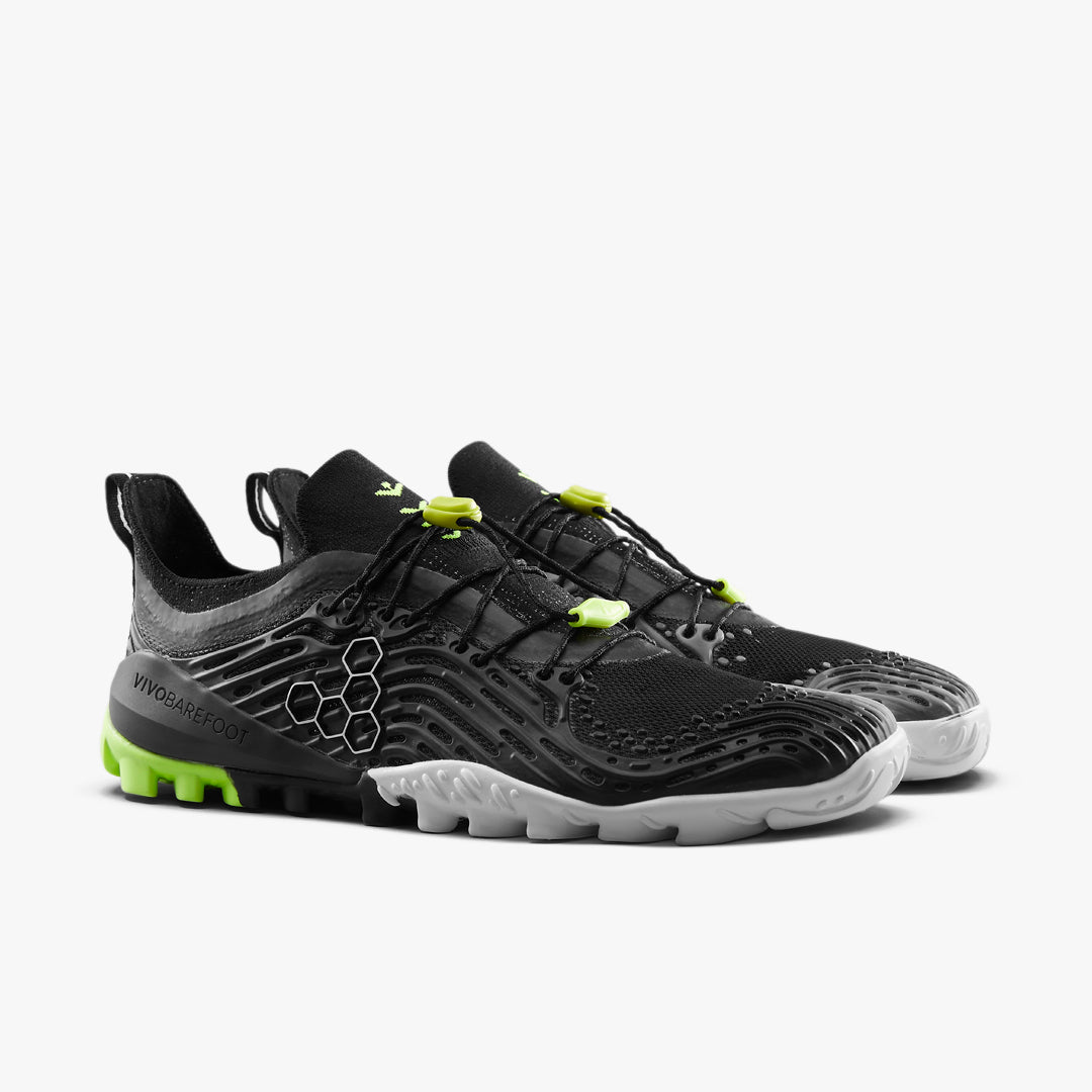 HYDRA ESC MENS OBSIDIAN/LEMON ZEST - Vivobarefoot