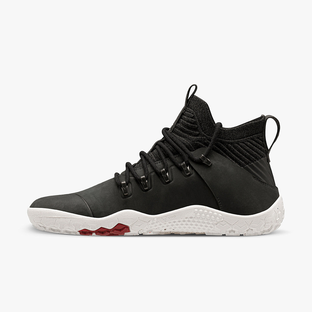 MAGNA LEATHER FG MENS OBSIDIAN - Vivobarefoot