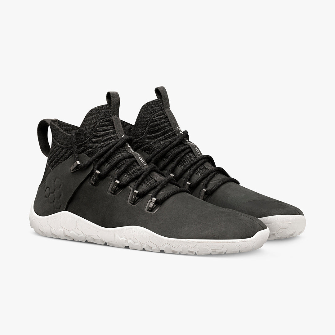 MAGNA LEATHER FG MENS OBSIDIAN - Vivobarefoot