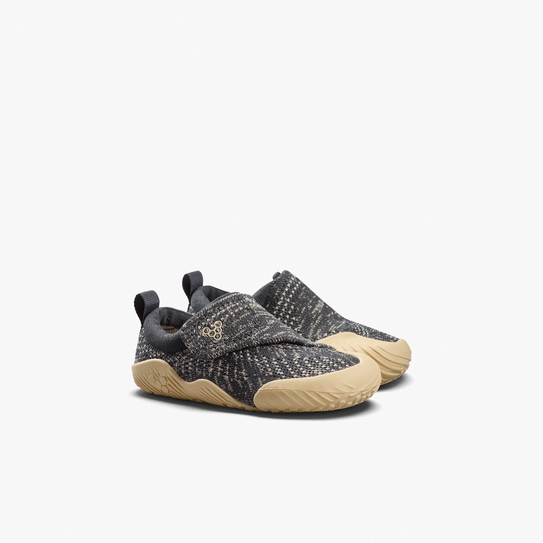 MOTUS KNIT TODDLERS WOODLAND GREY - Vivobarefoot
