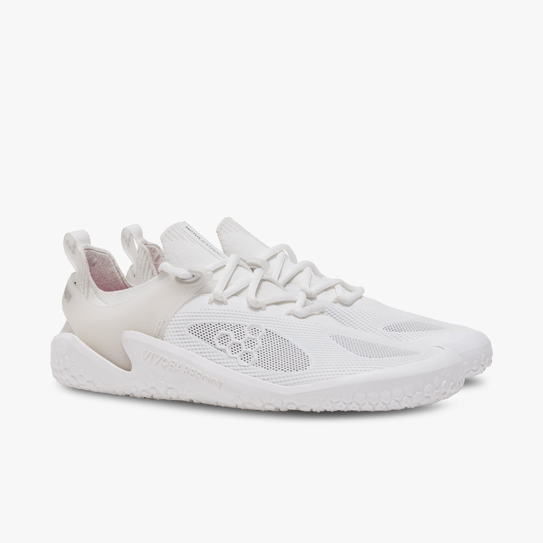 MOTUS STRENGTH WOMENS BRIGHT WHITE - Vivobarefoot