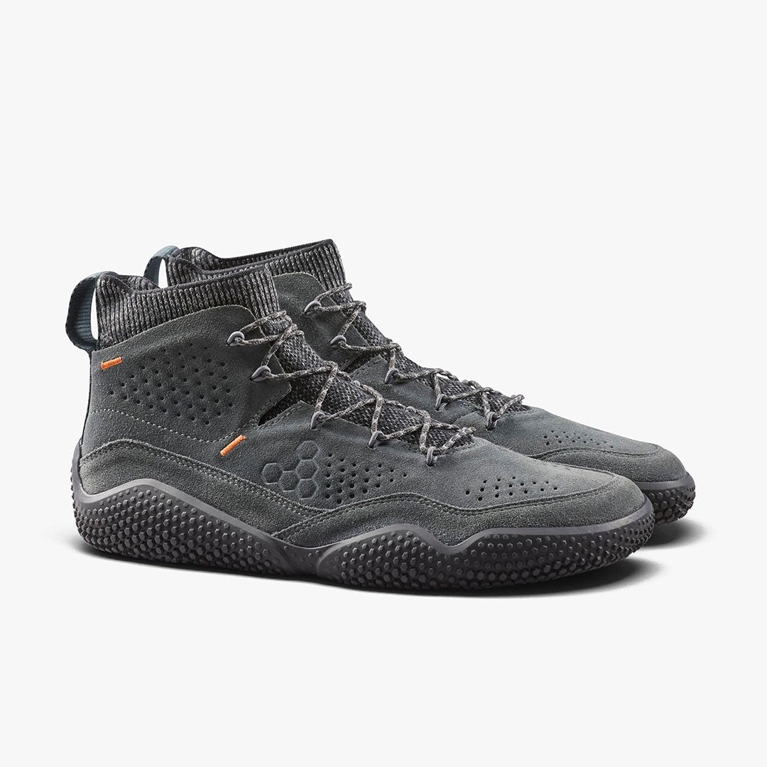 MOTUS STUDIO MID LTH MENS DARK SHADOW - Vivobarefoot