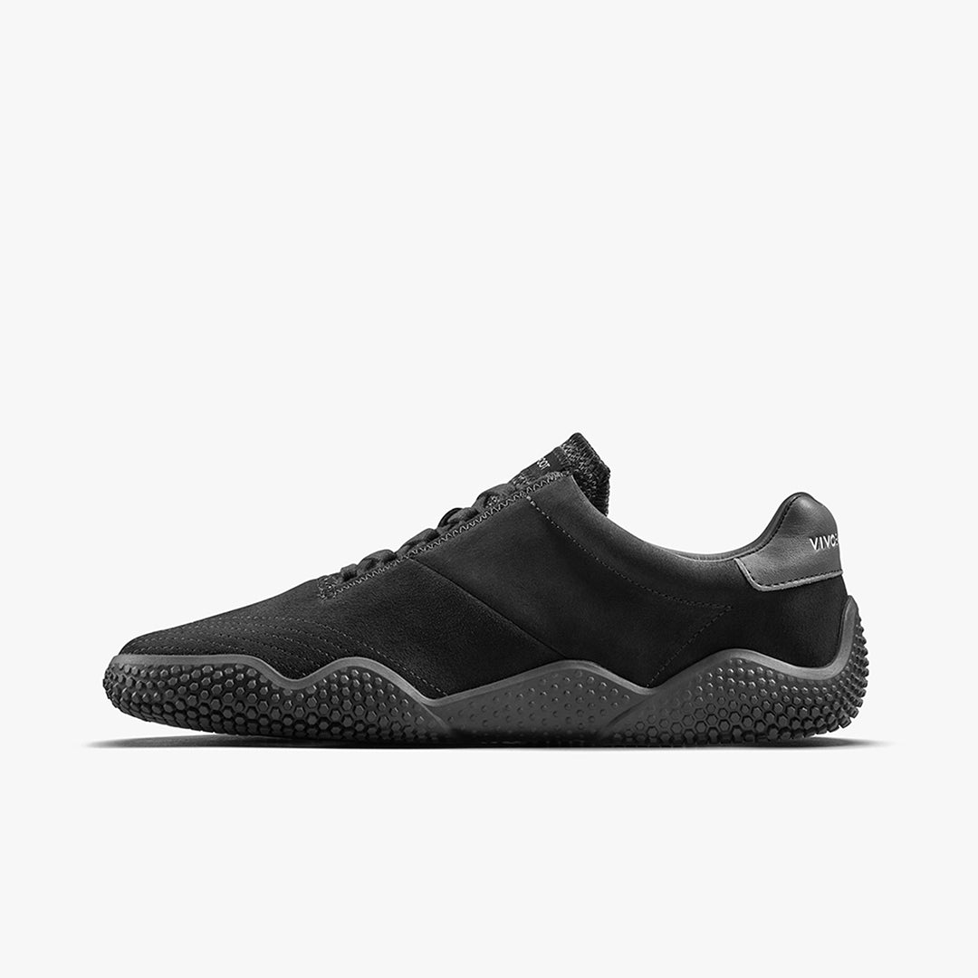 MOTUS STUDIO SNEAKER LTH MENS OBSIDIAN - Vivobarefoot