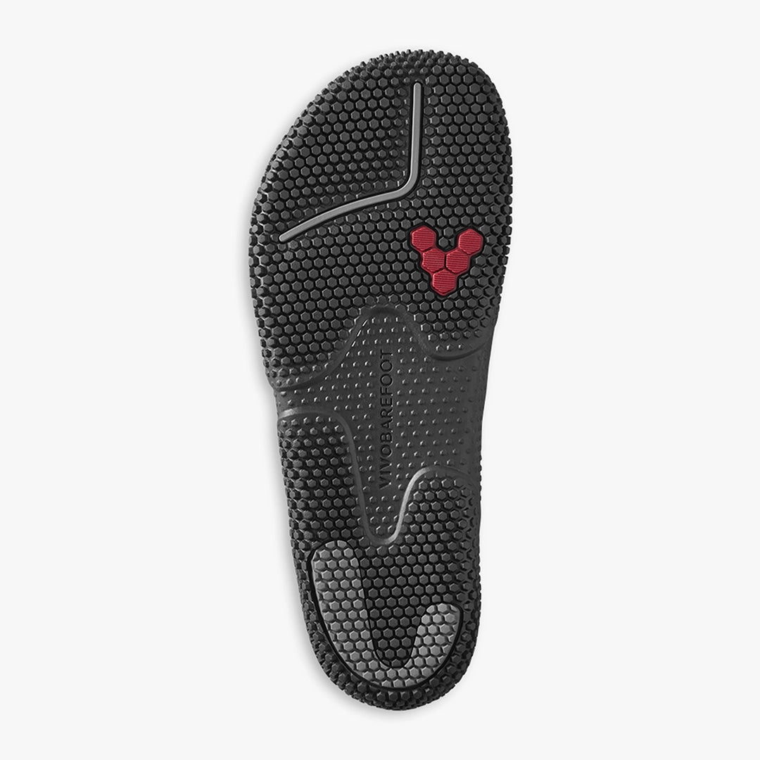 MOTUS STUDIO SNEAKER LTH MENS OBSIDIAN - Vivobarefoot