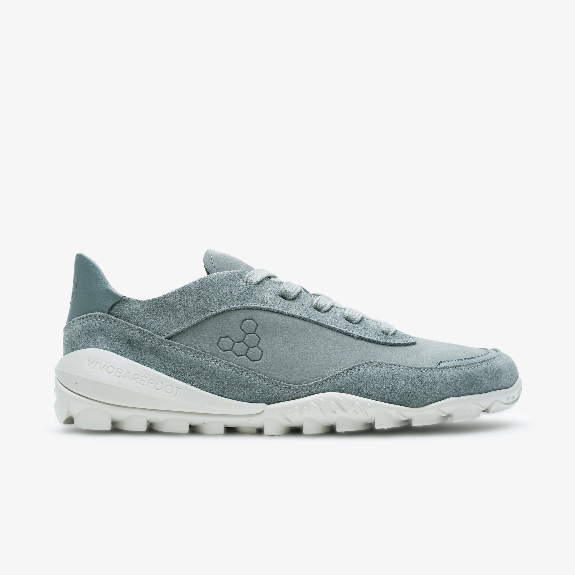 NOVUS MENS TRAINER SHOES KHAKI - Vivobarefoot