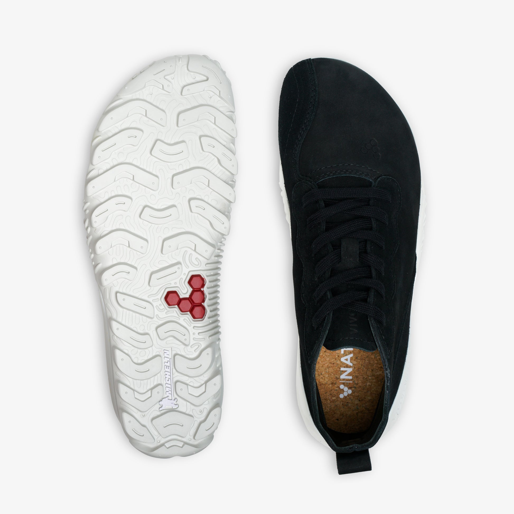NOVUS WOMENS TRAINER SHOES OBSIDIAN - Vivobarefoot