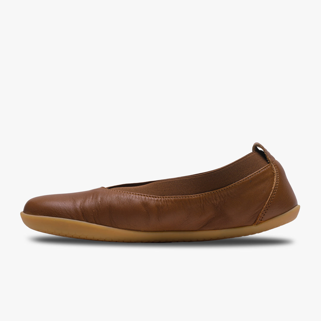 OPANKA BALLERINA WOMENS FOOTWEAR TAN - Vivobarefoot
