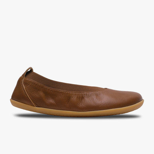 OPANKA BALLERINA WOMENS FOOTWEAR TAN - Vivobarefoot