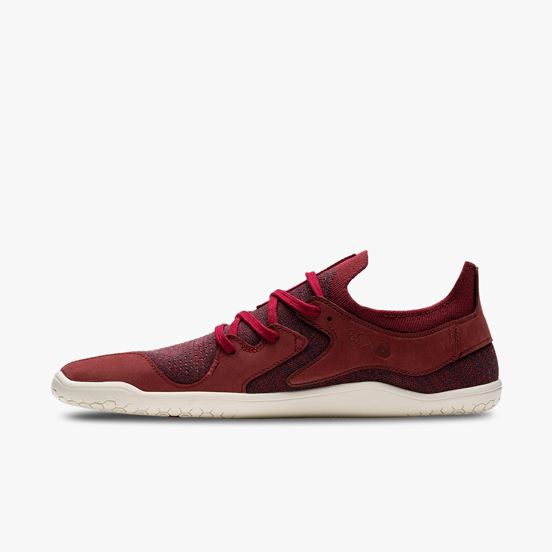 PRIMUS ASANA II MENS BURGUNDY - Vivobarefoot
