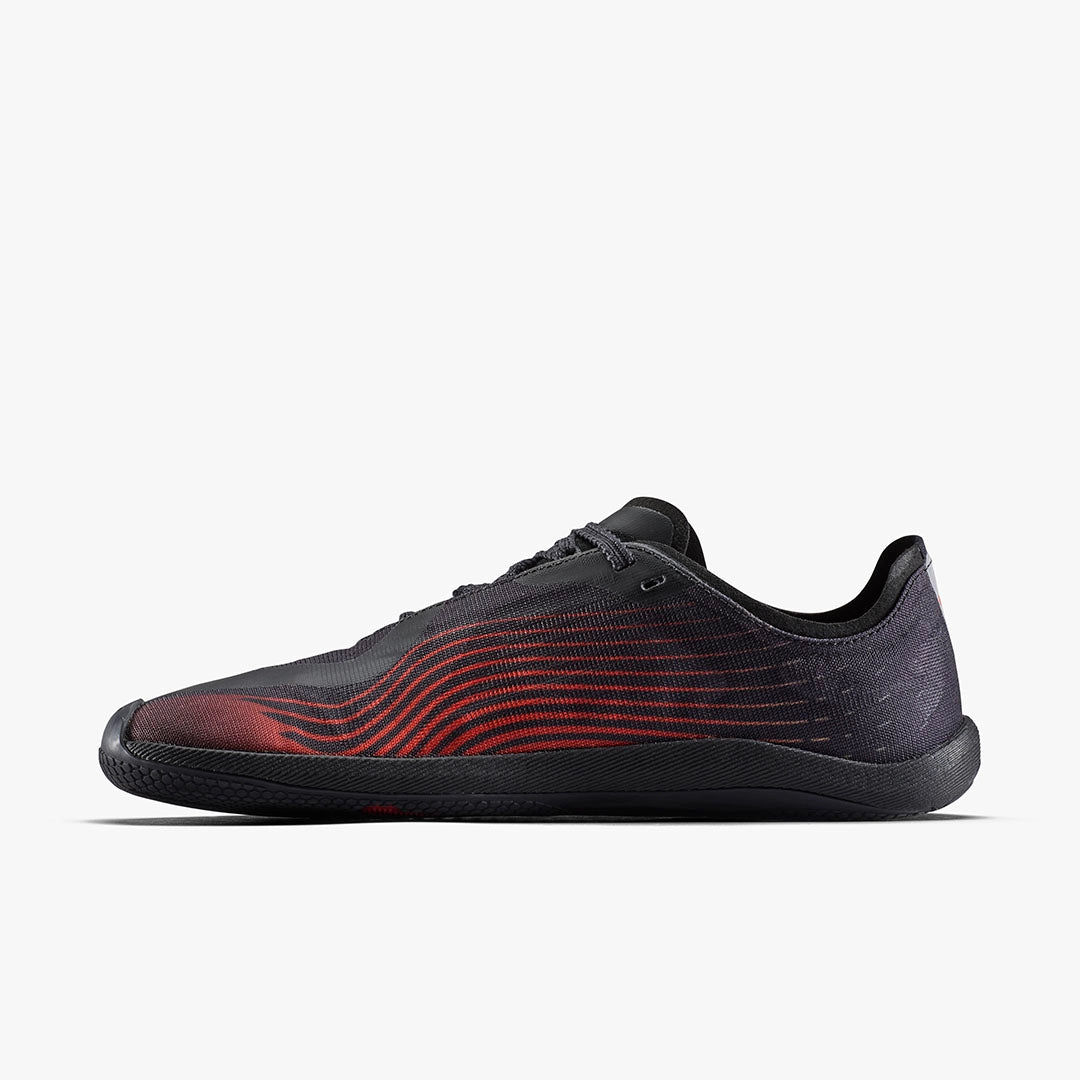 PRIMUS FLOW WOMENS OBSIDIAN-CHERRY TOMATO - Vivobarefoot