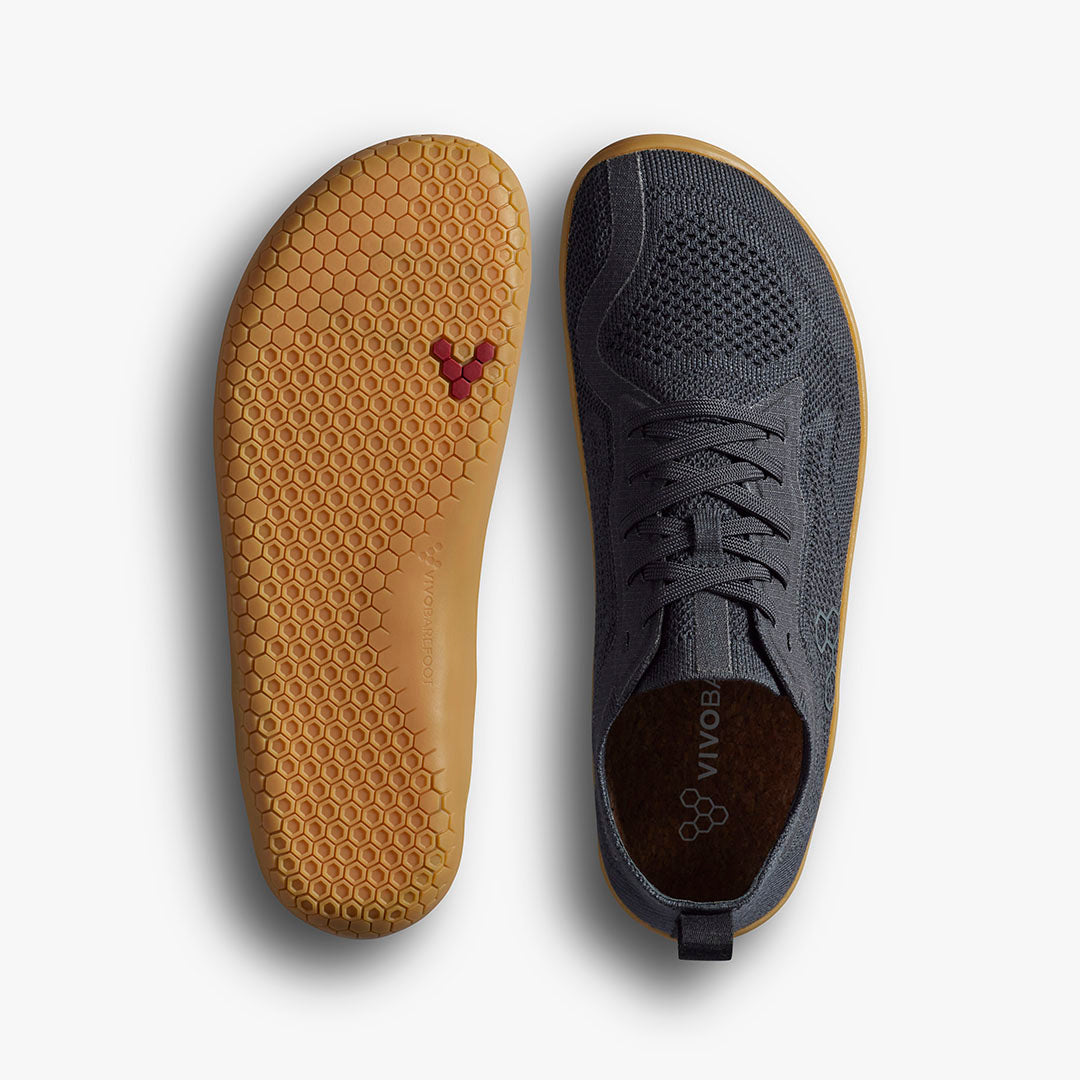 PRIMUS LITE KNIT NATURAL MENS ECLIPSE - Vivobarefoot