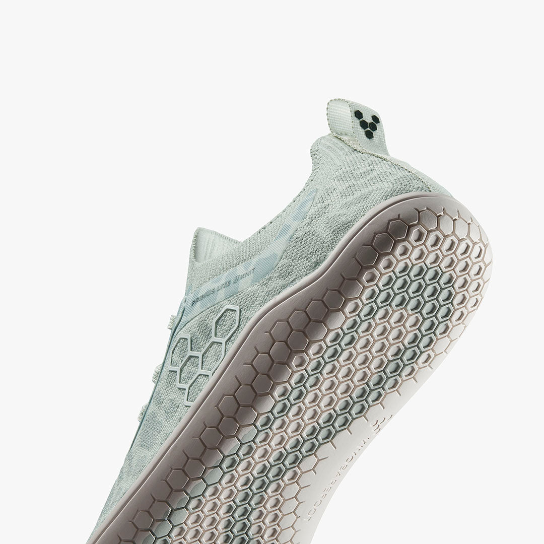 PRIMUS LITE KNIT WOMENS FROSTED MINT LEOPARD - Vivobarefoot