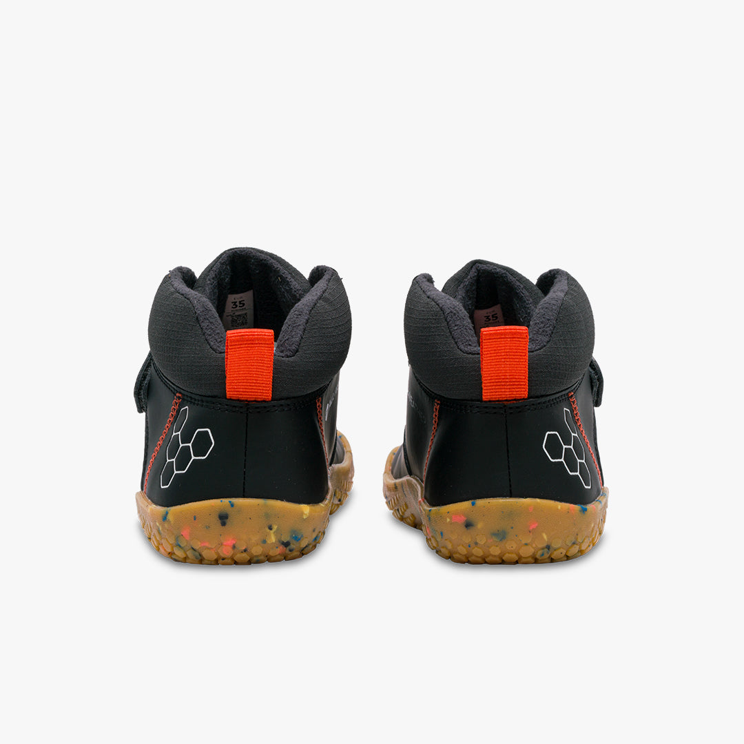 PRIMUS LUDO HI JUNIOR OBSIDIAN - Vivobarefoot