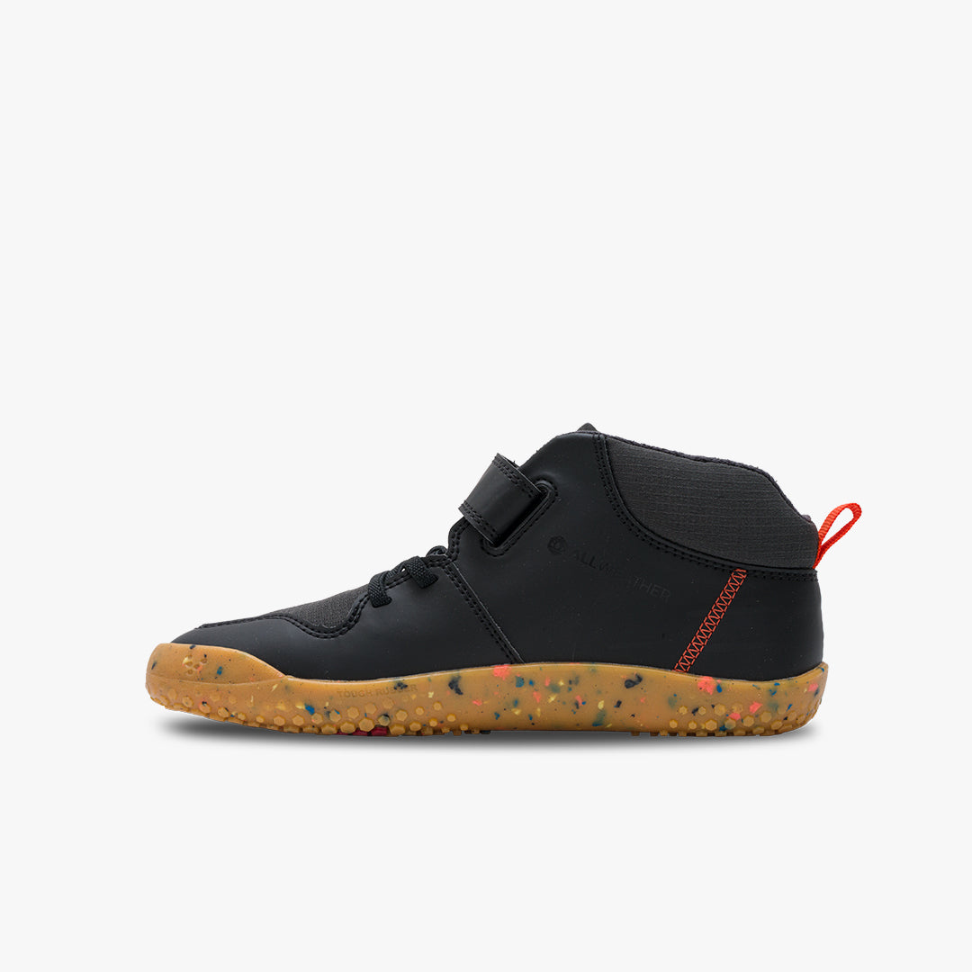 PRIMUS LUDO HI JUNIOR OBSIDIAN - Vivobarefoot