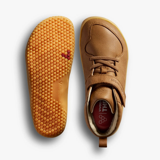 PRIMUS LUDO HI WINTERISED JUNIORS - ACORN - Vivobarefoot