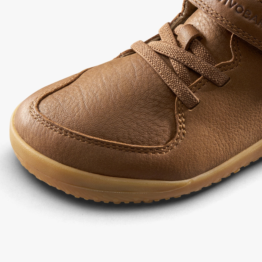 PRIMUS LUDO HI WINTERISED PRESCHOOL SHOES ACORN - Vivobarefoot