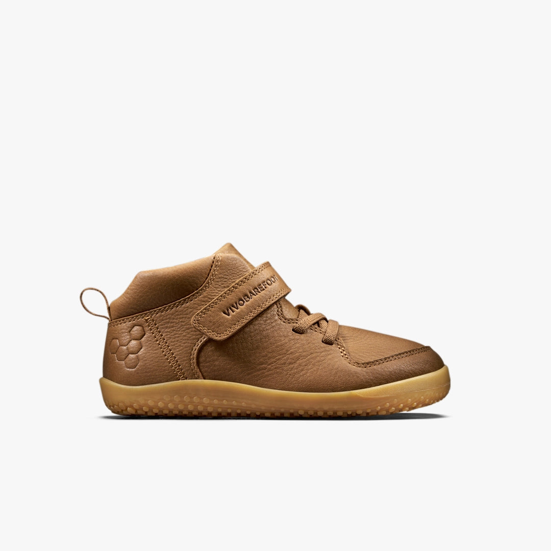 PRIMUS LUDO HI WINTERISED PRESCHOOL SHOES ACORN - Vivobarefoot