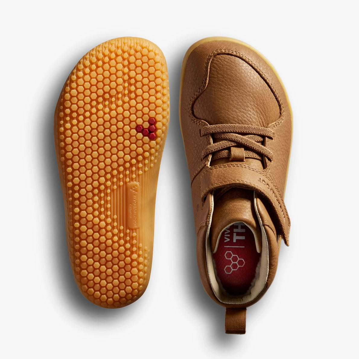 PRIMUS LUDO HI WINTERISED PRESCHOOL SHOES ACORN - Vivobarefoot