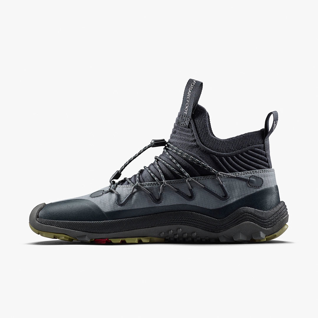 PRIMUS TRAIL FLOW MID MENS DARK SHADOW - Vivobarefoot