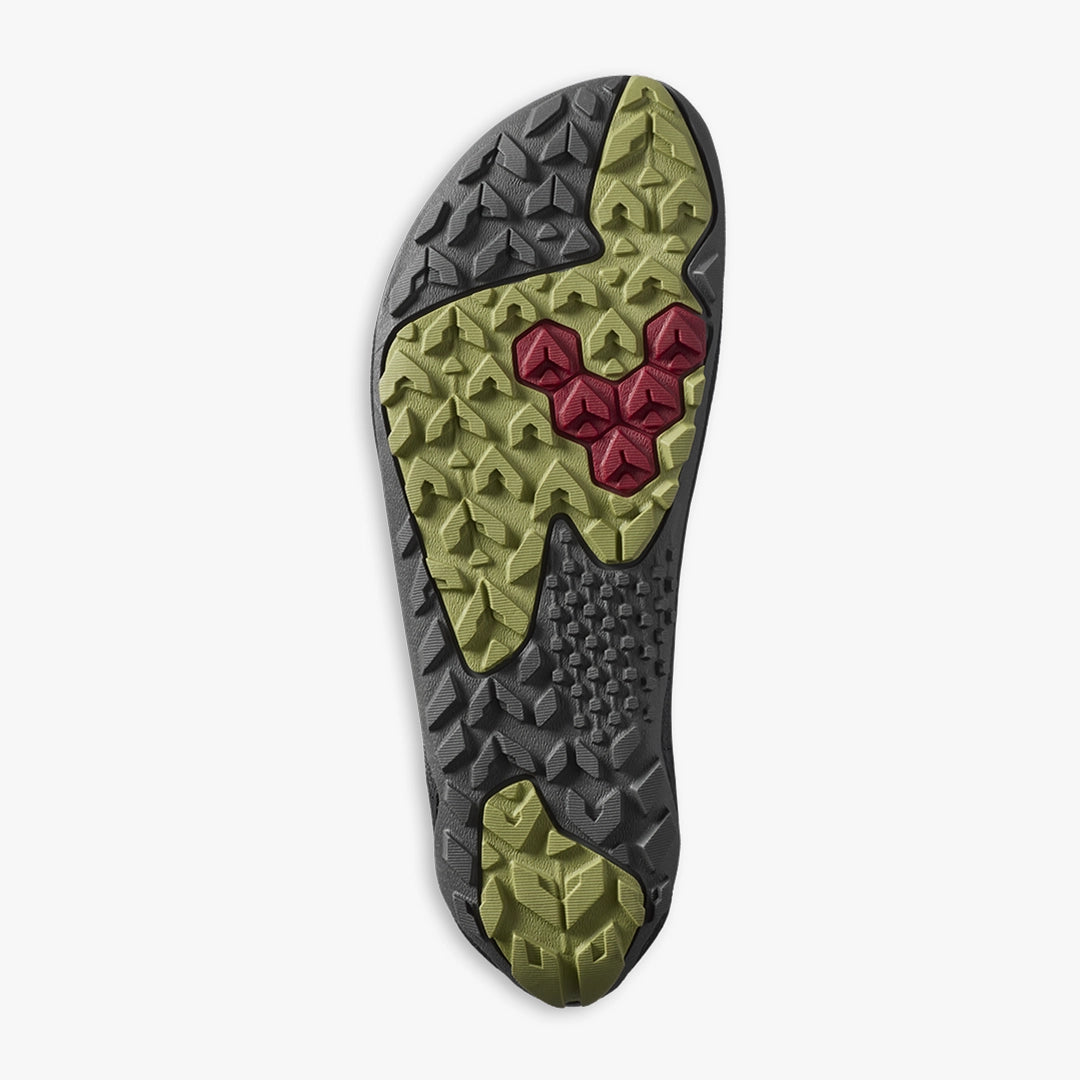 PRIMUS TRAIL FLOW MID MENS DARK SHADOW - Vivobarefoot