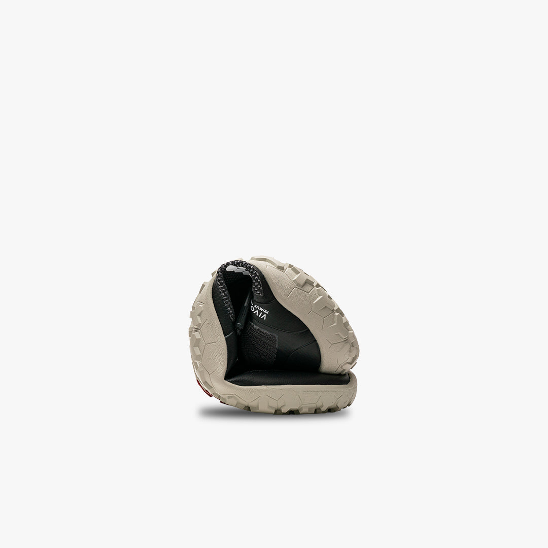 PRIMUS TRAIL KNIT FG MENS OBSIDIAN LIMESTONE - Vivobarefoot