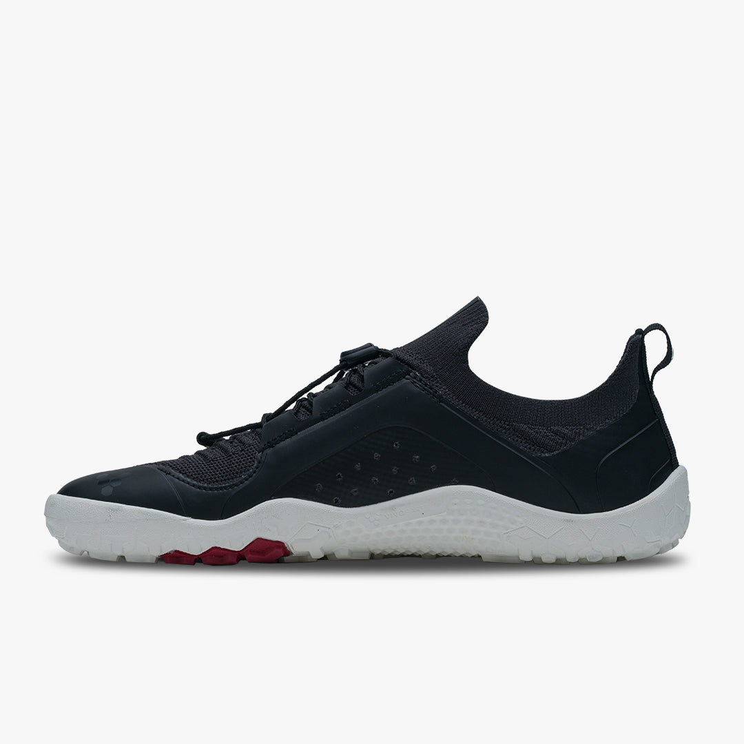 PRIMUS TRAIL KNIT FG MENS OBSIDIAN WHITE - Vivobarefoot