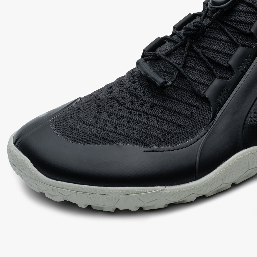 PRIMUS TRAIL KNIT FG WOMENS OBSIDIAN/PELICAN - Vivobarefoot