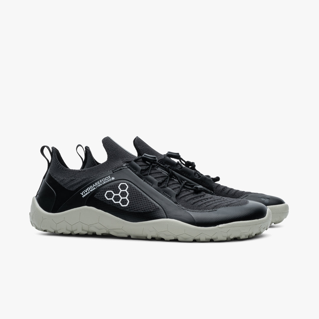 PRIMUS TRAIL KNIT FG WOMENS OBSIDIAN/PELICAN - Vivobarefoot