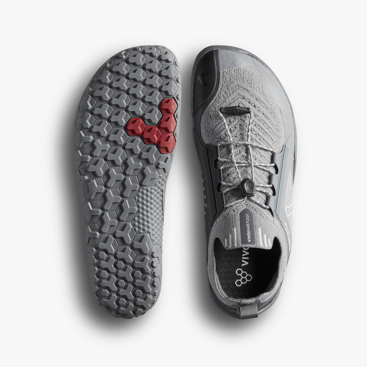 PRIMUS TRAIL KNIT FG WOMENS ULTIMATE GREY - Vivobarefoot