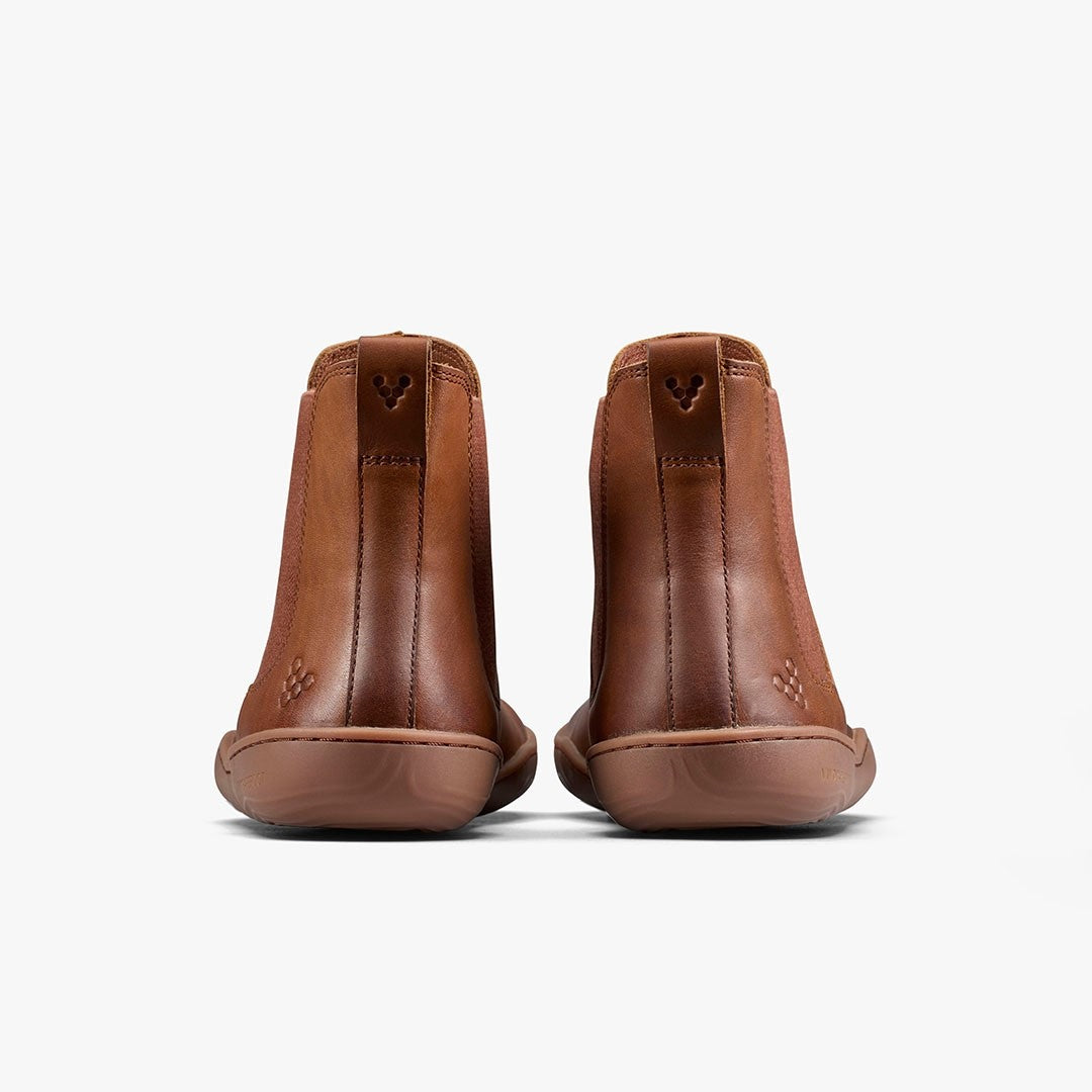 SENSUS CHELSEA MENS DARK TAN - Vivobarefoot