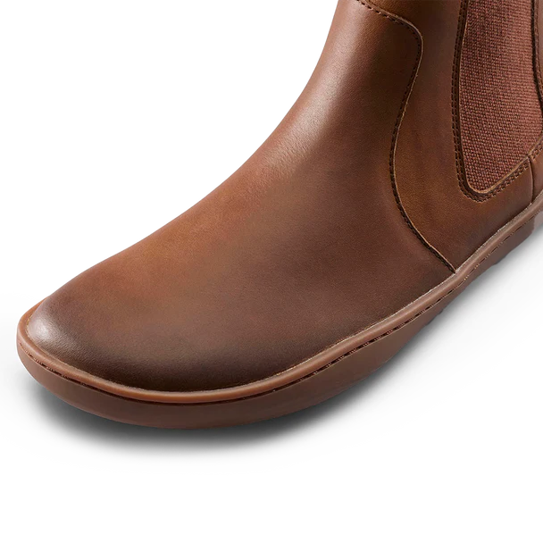 SENSUS CHELSEA WOMENS DARK TAN - Vivobarefoot