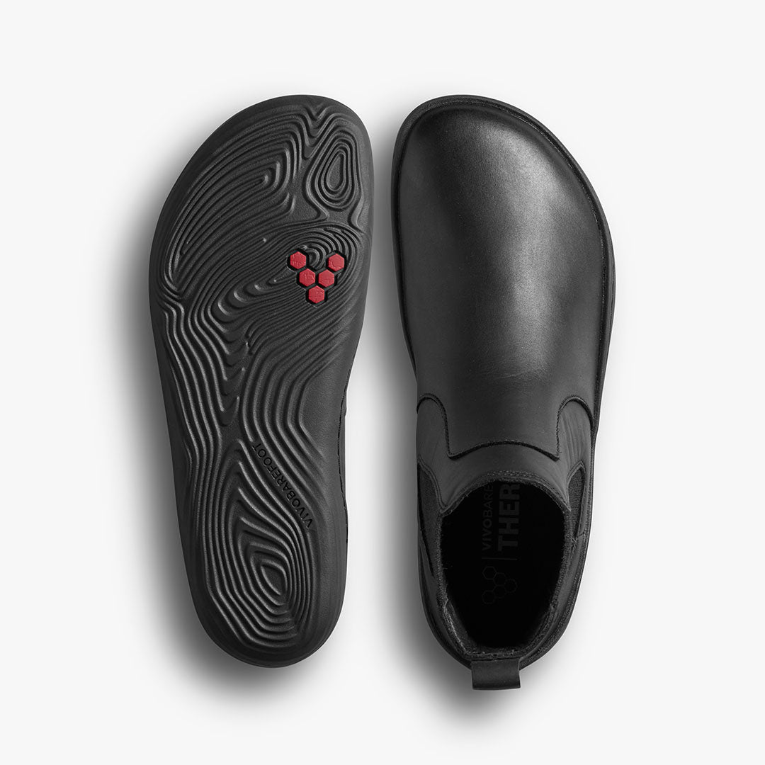 SENSUS CHELSEA WOMENS OBSIDIAN - Vivobarefoot