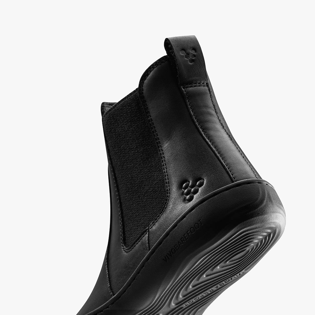 SENSUS CHELSEA WOMENS OBSIDIAN - Vivobarefoot