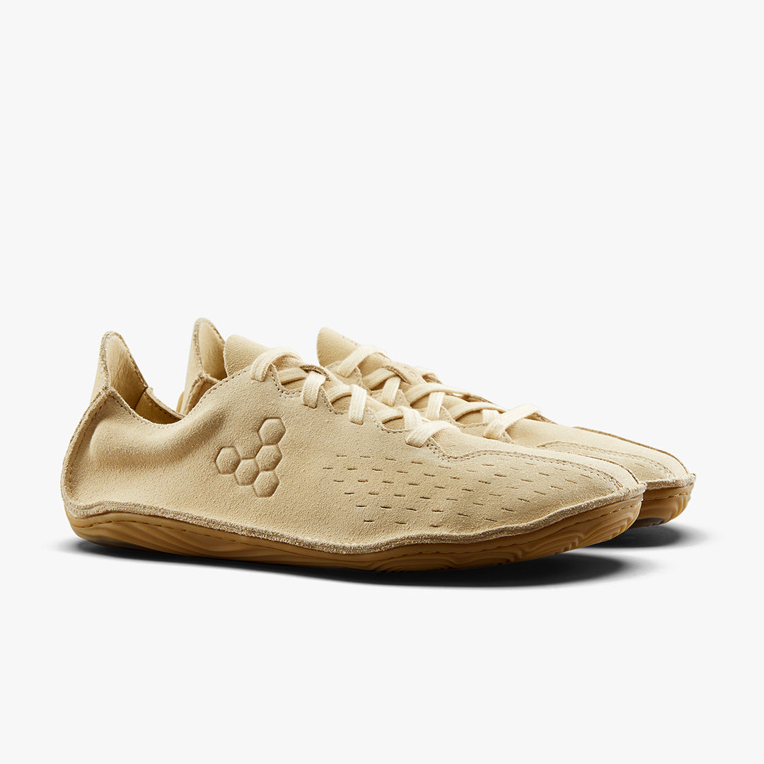 SENSUS MENS SUEDE BEIGE - Vivobarefoot