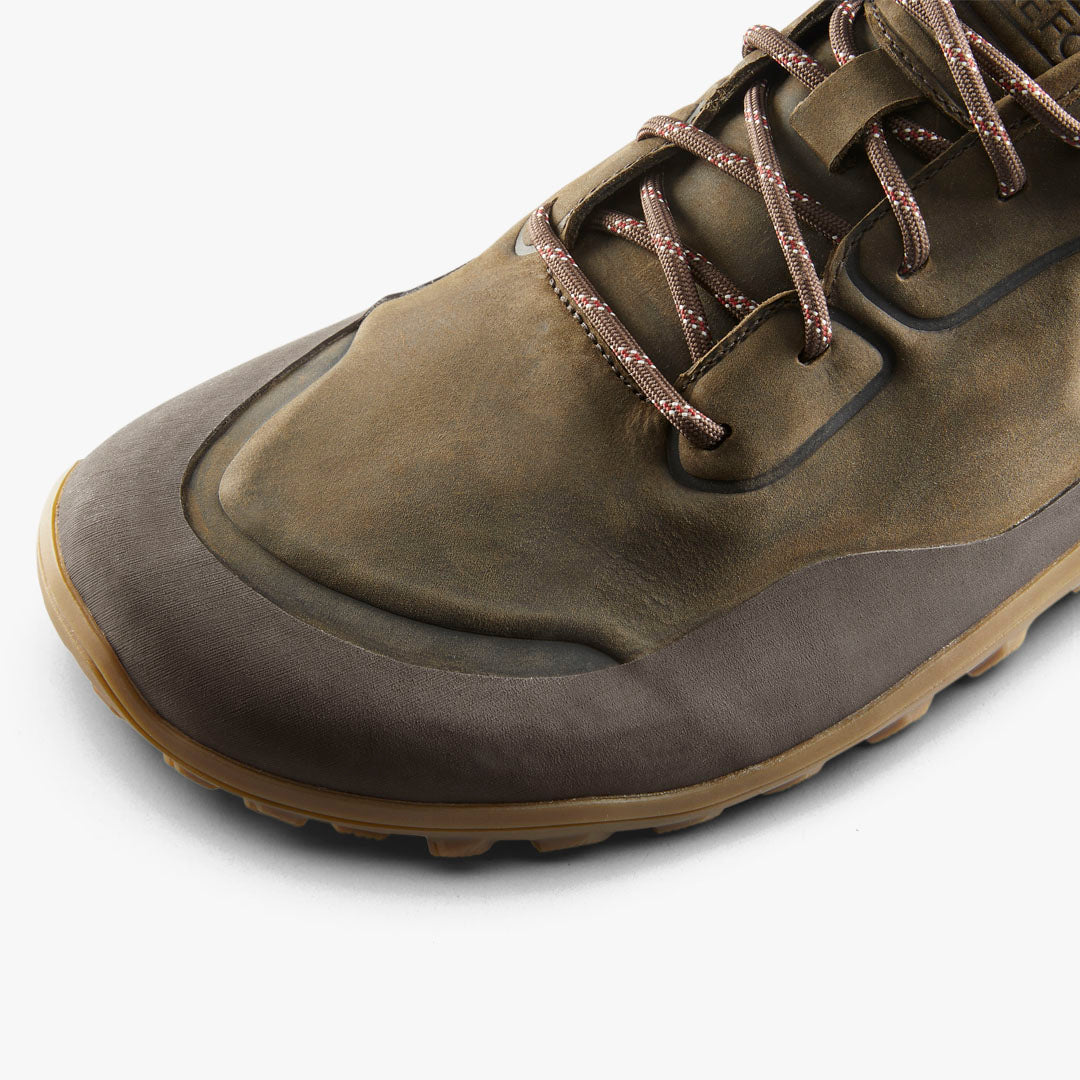 TRACKER LEATHER LOW MENS BRACKEN - Vivobarefoot