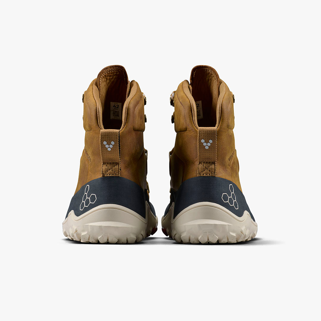 TRACKER LEATHER AT WOMENS ACORN - Vivobarefoot