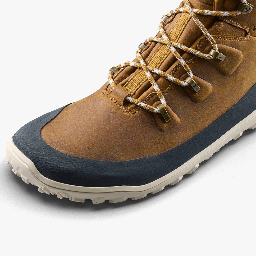 TRACKER LEATHER AT WOMENS ACORN - Vivobarefoot