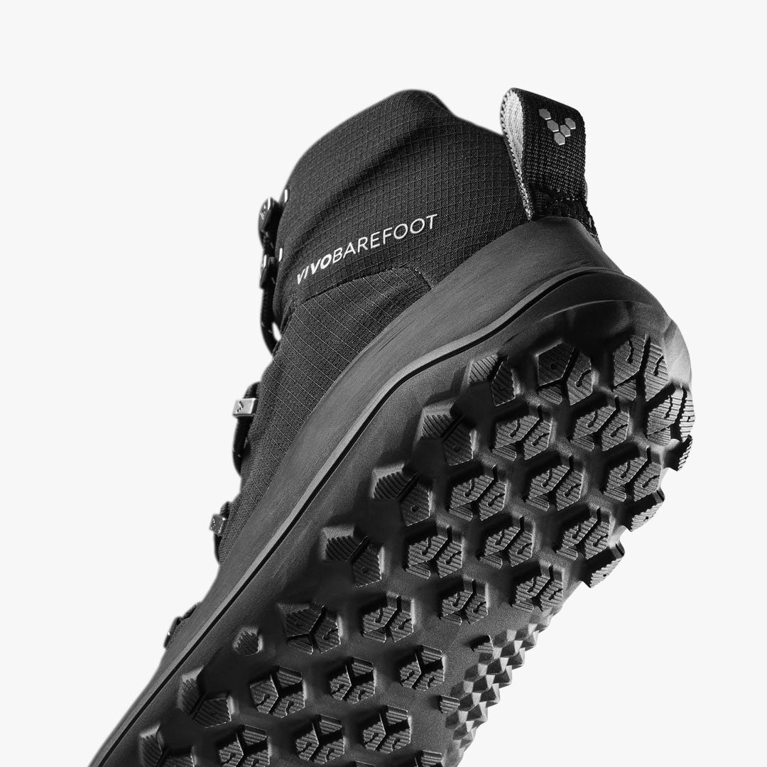 TRACKER TEXTILE AT MENS OBISIDIAN - Vivobarefoot